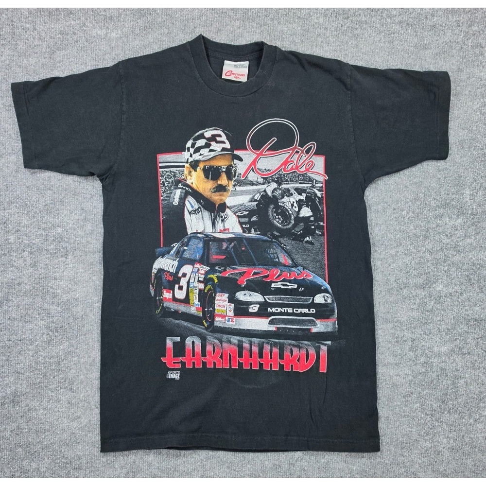 Vintage Dale Earnhardt‎ 7-Time Winston Cup Champion T-Shirt Large Intimidator
